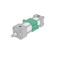 NUMATICS/AVENTICS NFPA CYLINDER A SERIES 3 1/4" BORE 11" STROKE, MID TRUNNION, MAGNET